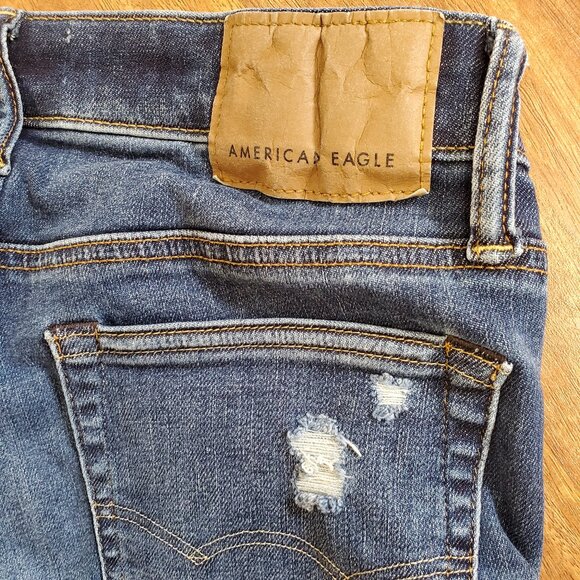 American Eagle Airflex 360 Jeans 29/30 waist 35 leg - Picture 9 of 14